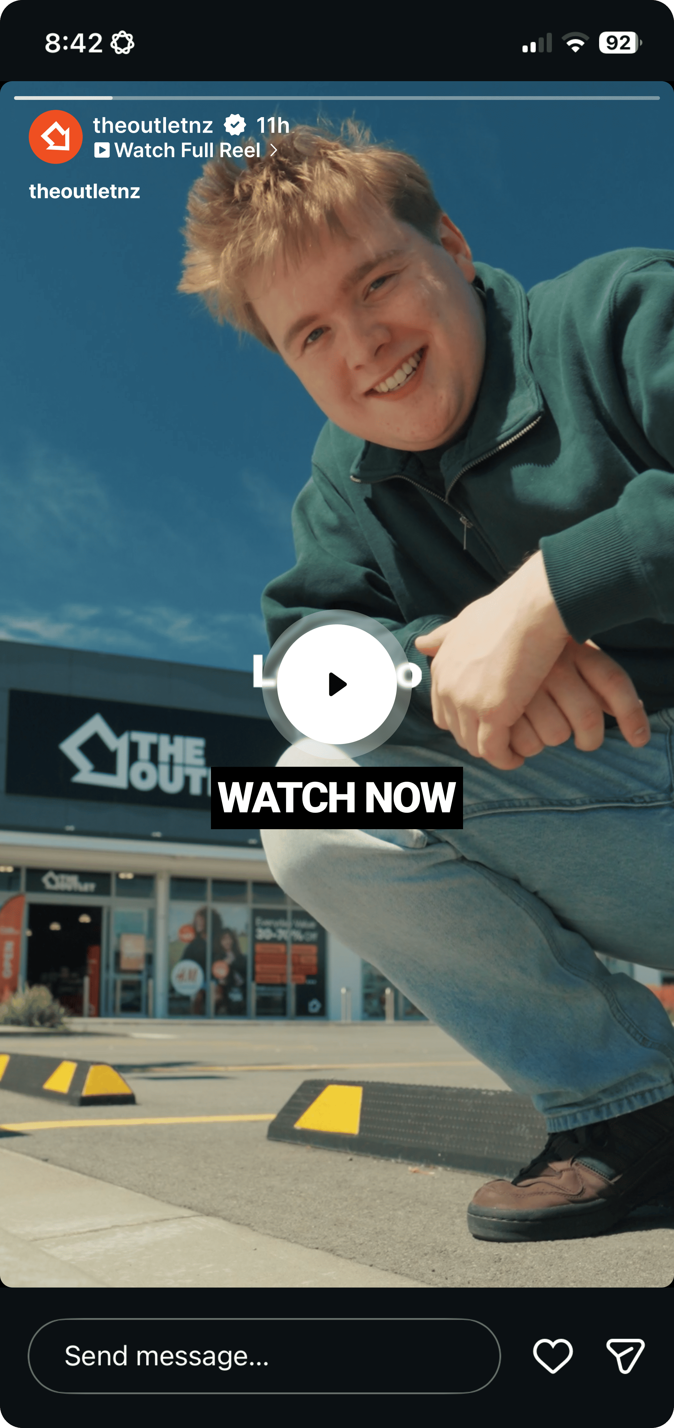 The Outlet Instagram Reel 1